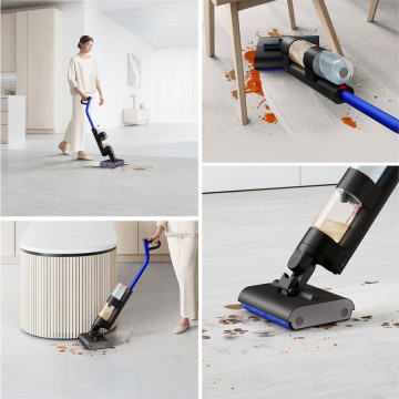 Επαναφορτιζόμενη Σκούπα Stick Dyson WashG1 Wet Floor Cleaner Black/Blue 486236-01